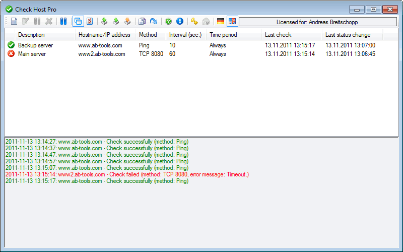 Screenshot for Check Host Pro 1.1.1